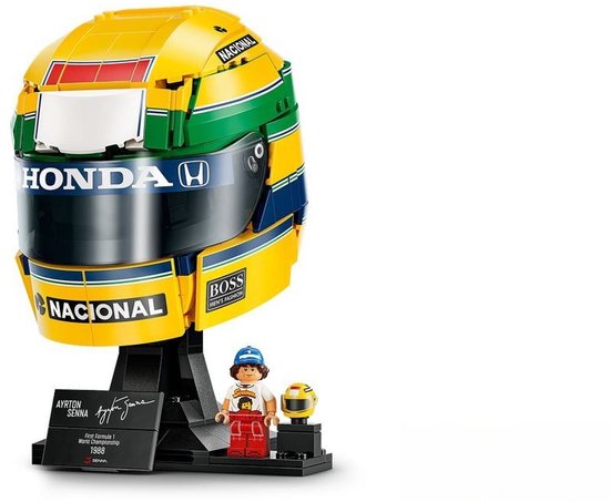 LEGO Editions Helm van Ayrton Senna F1 Auto Helm - 43024