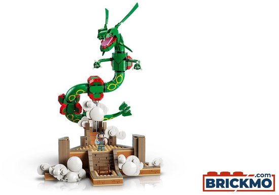 LEGO Pokémon - Rayquaza Bouwpakket voor Volwassenen met Dieren Figuur - 72168