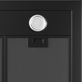 Inventum wandschouw afzuigkap AKB9005ZWA - 90cm - Zwart