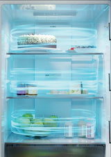 Haier koelkast HTR3518ENMX - Direct Access Lades - RVS