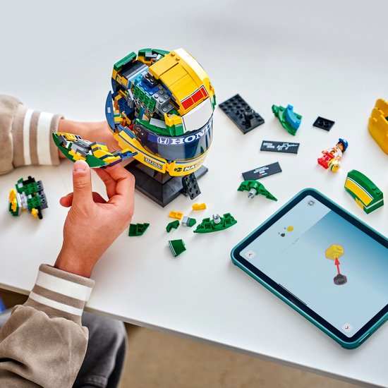 LEGO Editions Helm van Ayrton Senna F1 Auto Helm - 43024