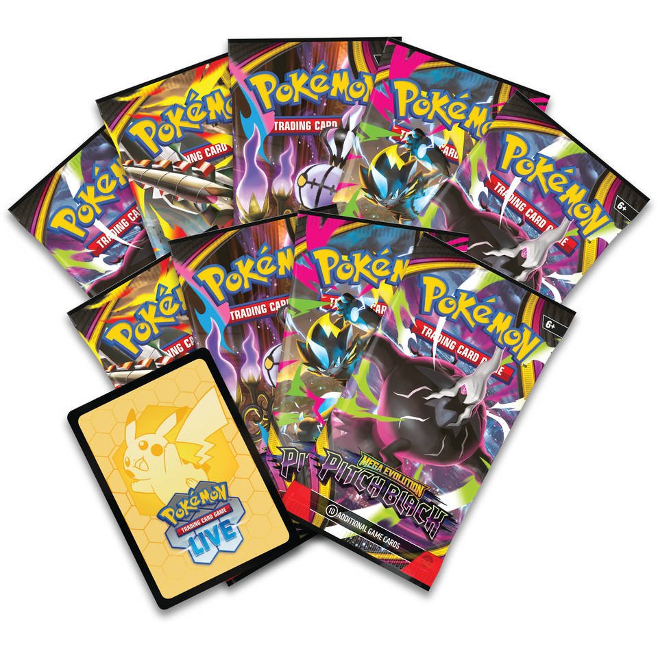 Pokémon TCG Mega Evolution Pitch Black Elite Trainer Box