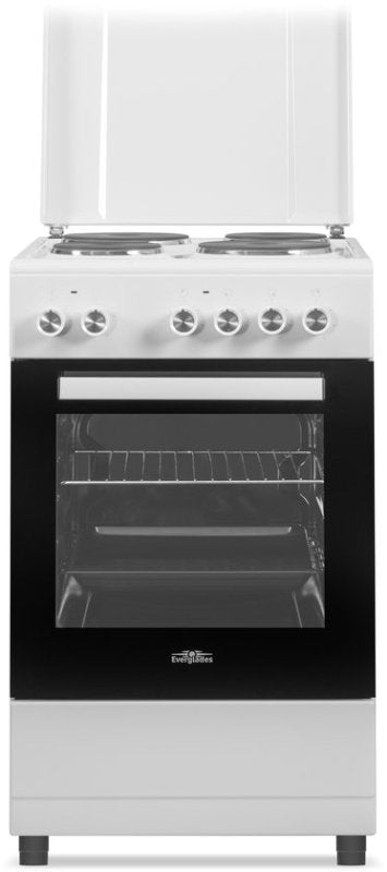 Everglades elektrisch fornuis EVCK5100 - 50 cm - Wit