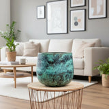 Elisa mystic green plantenpot - 39 x 44 cm (HxB)