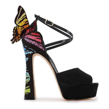 Sophia Webster Chiara Platform Sand 40