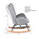 Epping gestoffeerde schommelstoel