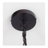 Caleb Kroonluchter Ø60 Rust - Lucand