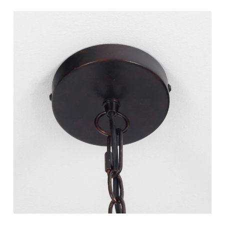 Caleb Kroonluchter Ø60 Rust - Lucand