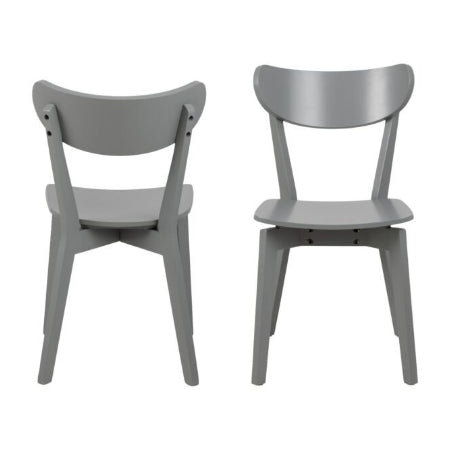 Rodby 2 eetkamerstoel - lichtgrijs