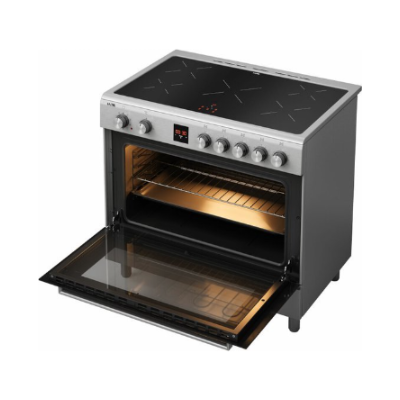 ETNA Inductiefornuis FI590RVS - 90 cm