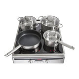 Inventum vrijstaand inductie fornuis VFI5042RVS 