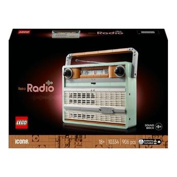 LEGO Icons Retro draagbare radio - 10334
