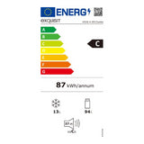 Exquisit koelkast KS16-4-051CW - Tafelmodel - Wit