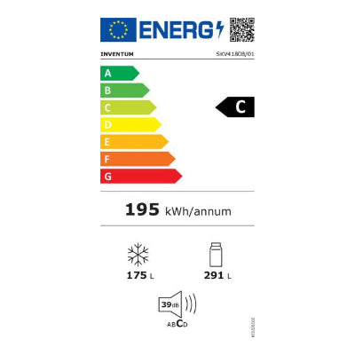 Inventum Amerikaanse koelkast SKV4180B - Zwart