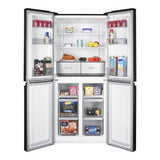 Inventum Amerikaanse koelkast SKV4180B - Zwart