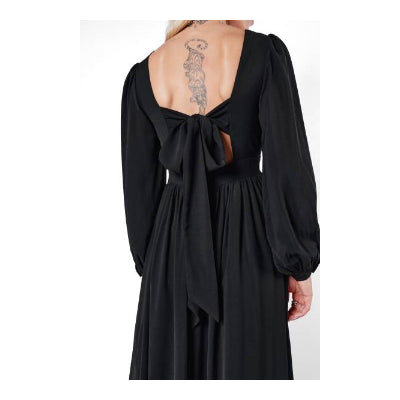 Mary Wyatt Morgana Tie Back Maxi Dress Size uk 10