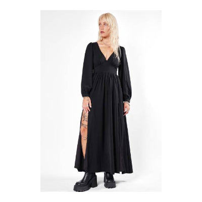 Mary Wyatt Morgana Tie Back Maxi Dress Size uk 10