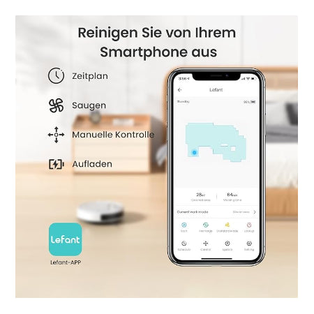 LEFANT M210 Robotstofzuiger