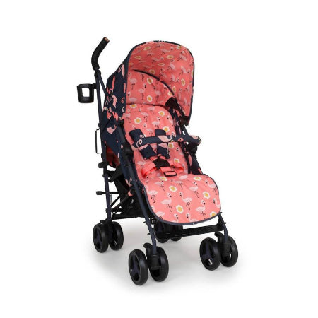 Cosatto Supa 3 Stroller with Footmuff - Pretty Flamingo