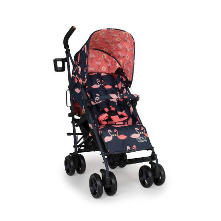 Cosatto Supa 3 Stroller with Footmuff - Pretty Flamingo
