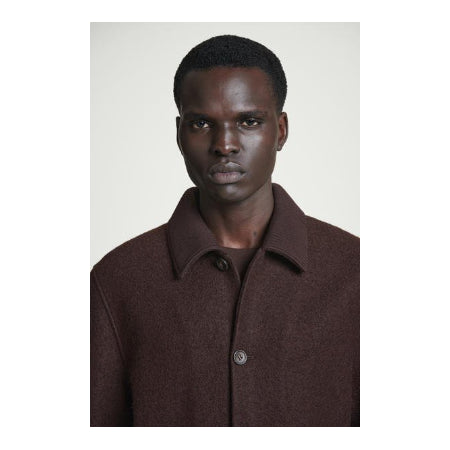 COS BOILED-WOOL CHORE JACKET MT XL