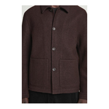 COS BOILED-WOOL CHORE JACKET MT XL