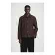COS BOILED-WOOL CHORE JACKET MT XL