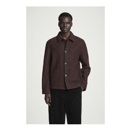 COS BOILED-WOOL CHORE JACKET MT XL