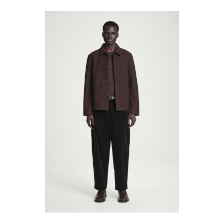 COS BOILED-WOOL CHORE JACKET MT XL