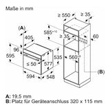 Neff B6ACP7AG0 inbouw oven