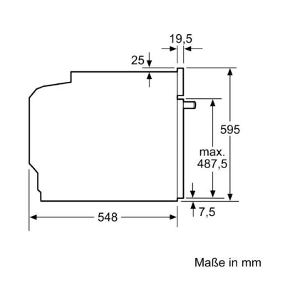 Neff oven E2CCG6AK0 - inbouw