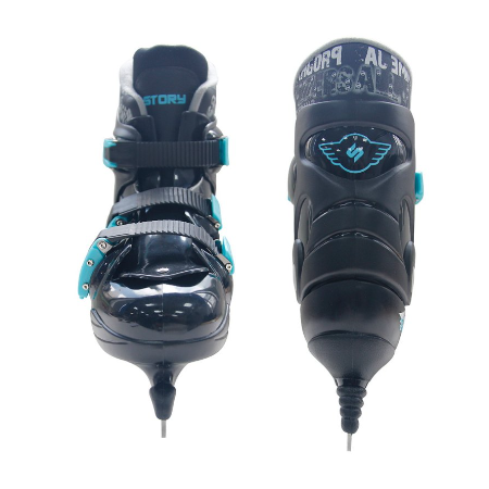 Story Active Schaatsen blauw/zwart - maat 38