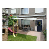 Sunfighters Vierkant 5 meter Ivoor shaduwdoek