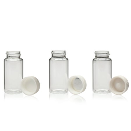 Wheaton scintillatie vials glas, gemonteerde dop PP (500 stuks)