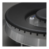 Inventum gasfornuis VFG6034WGRVS - Vrijstaand