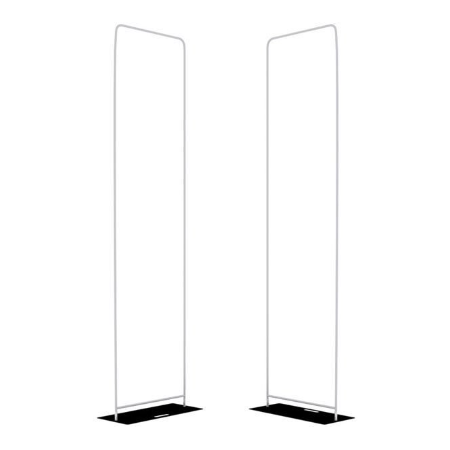 Double sided fabric standing frame fdr-27