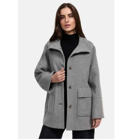 Manisa winterjas met zakken - Maat 38