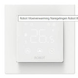 Robot Wifi thermostaat voor elek. vloerverwarming