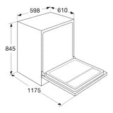 ETNA vaatwasser VWV242CWIT - Vrijstaand - Connected