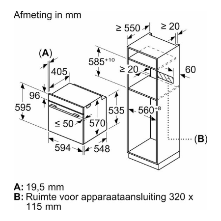 Siemens inbouwoven HQ574AER3 - Toegevoegde stoom
