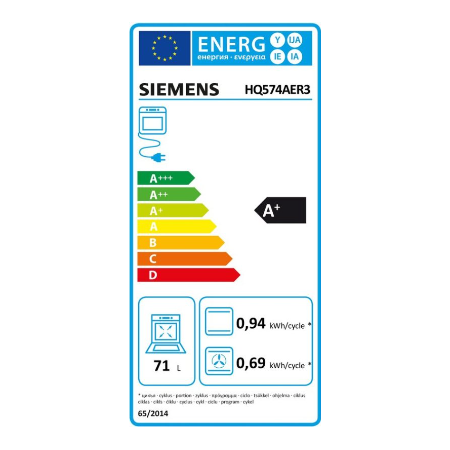 Siemens inbouwoven HQ574AER3 - Toegevoegde stoom