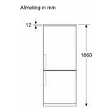 Bosch koelkast KGN36VICT - Serie 4 - RVS 