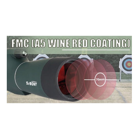 Svbony SV28PLUS Spotting Scope, 75x70mm BAK4 FMC, Telescoop, Monoculair