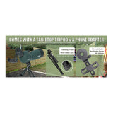 Svbony SV28PLUS Spotting Scope, 75x70mm BAK4 FMC, Telescoop, Monoculair