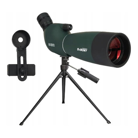 Svbony SV28PLUS Spotting Scope, 75x70mm BAK4 FMC, Telescoop, Monoculair