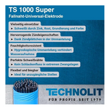 TS 1000 Universele elektrode, staafelektrode 1 kg, 3.25 x 350 mm