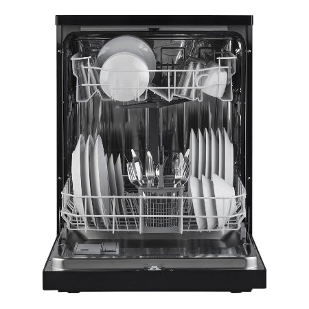 Inventum vaatwasser VVW6008AB - vrijstaand - Zwart