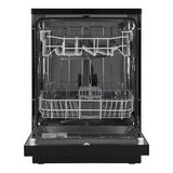Inventum vaatwasser VVW6008AB - vrijstaand - Zwart