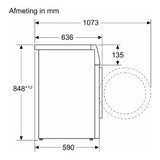 Siemens wasmachine WG46G2Z5NL - iQ500 - met stoom