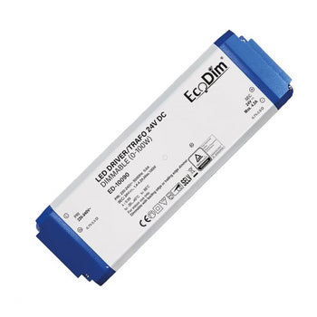 EcoDim Led driver/voeding 24V DC dimbaar (0-100W)